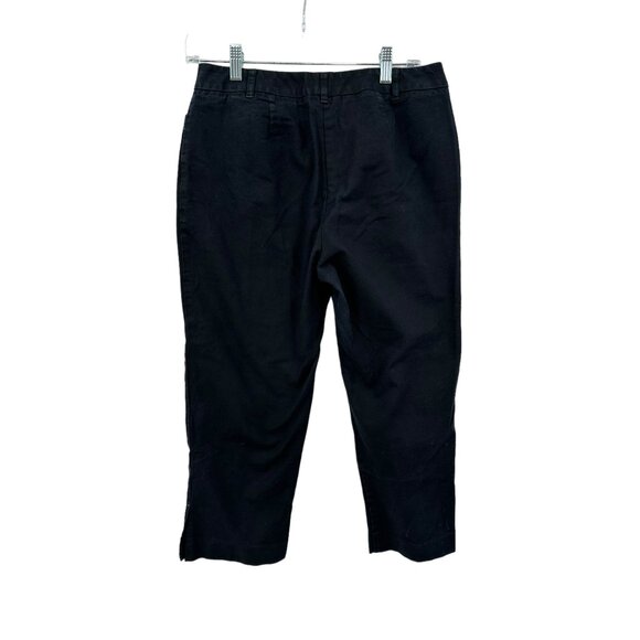 Talbots Capri Pants Stretch Womens Size 6 Embroidered Casual Travel Resort‎ - Picture 9 of 9